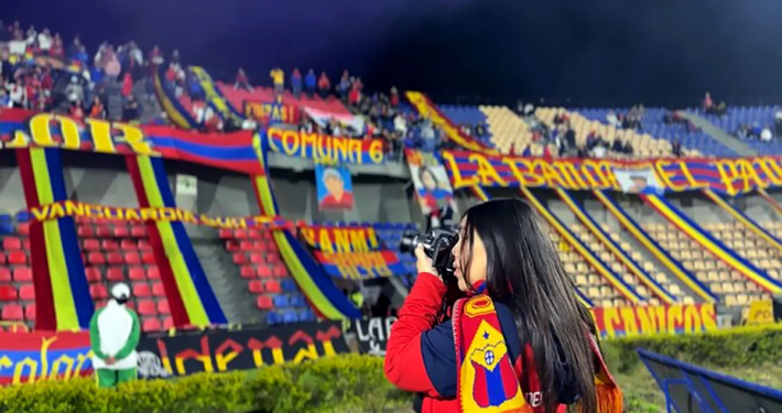 "Muero por el fútbol" Andrea