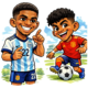 Jude Bellingham y Lamine Yamal